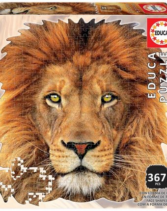Миниатюра фотографии Educa пазл голова льва 367 деталей