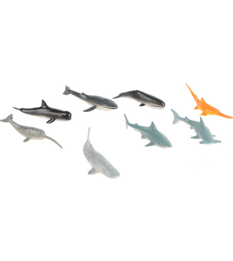 Набор 1Toy В мире животных Акулы и киты