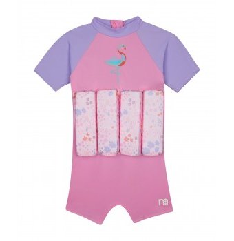 Костюм для плавания "Фламинго" для девочки 1-2 лет
