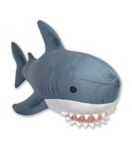 Игрушка антистресс Штучки Акула серая 51х23х22 цвет: 12711184