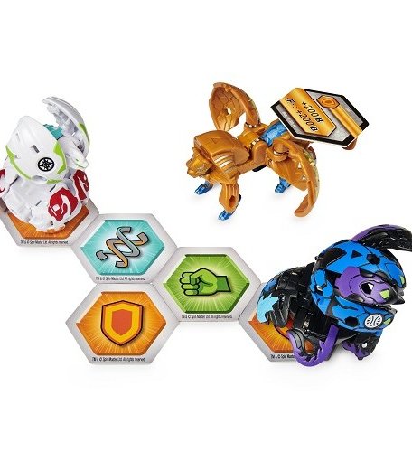 Bakugan Стартовый набор Слияние фракций Харол х Гиллатор Ультра сезон 2