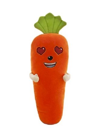Мягкая игрушка Super01 Морковь 60 см цвет: оранжевый