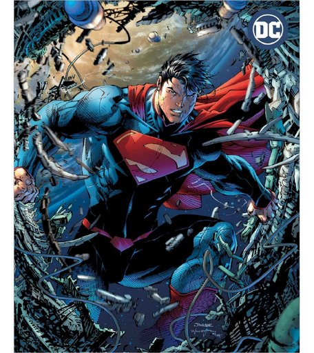 Тетрадь А5 48л клетка Priority DC COMICS