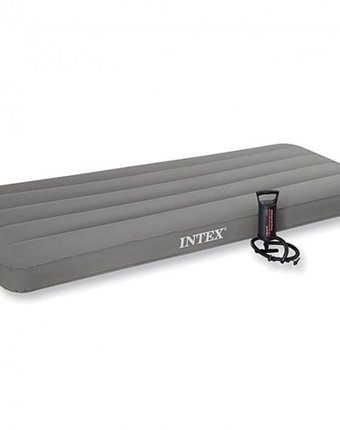 Intex Матрас-кровать с ручным насосом 191х76х18 см