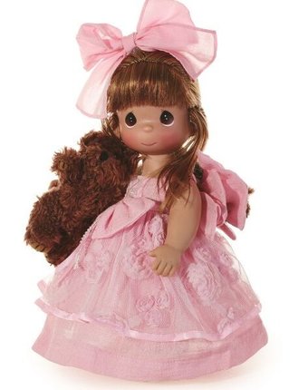Миниатюра фотографии Precious кукла сны о плюшевом медведе рыжая 30 см