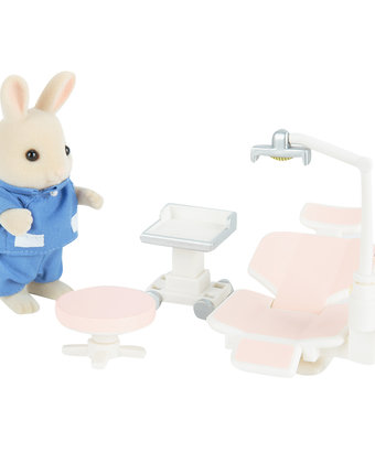 Миниатюра фотографии Игровой набор sylvanian families кролик-стоматолог