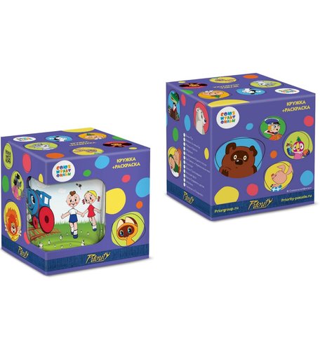 кружка Priority Паровозик из Ромашково, 200 мл