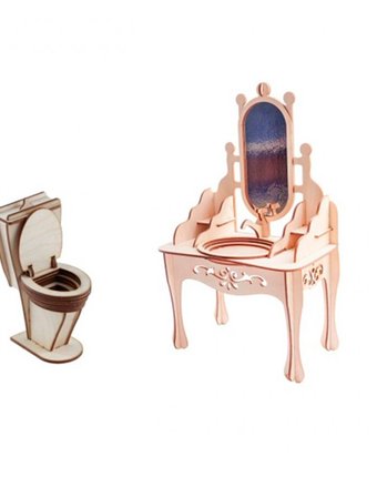 Мебель для кукол Мечта Туалетная комната Большой Слон