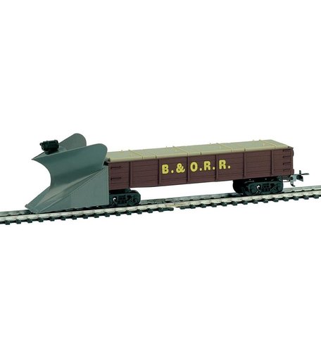 Вагон-снегоуборщик Mehano Snow Plow - B&O - blue, 1:87