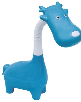 Настольная лампа Camelion KD-856 C13 Жираф голубой