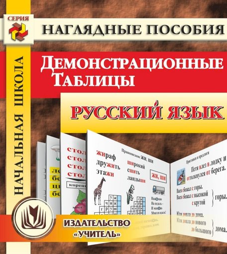 Cd Издательство Учитель «Начальная школа. Русский язык. Демонстрационные таблицы