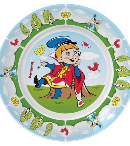 Тарелка Priority Вовка в тридевятом царстве, с 3 лет