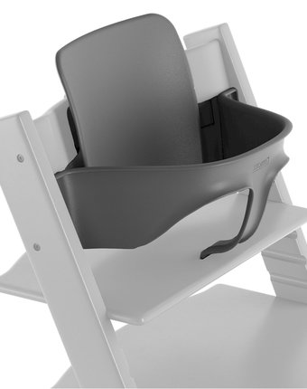 Миниатюра фотографии Пластиковая вставка stokke baby set для стульчика tripp trapp storm grey, серый