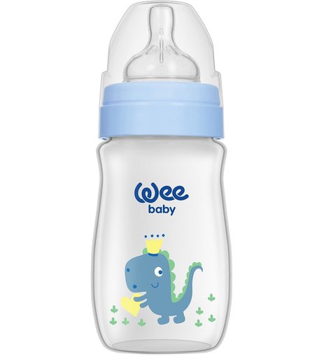 Бутылочка WeeBaby Plus Classic, с рождения, 250 мл