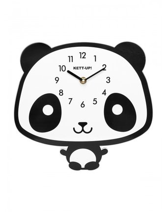 Часы Kett-Up детские настенные Design Zoo Панда