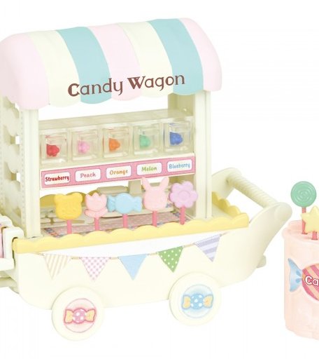 Sylvanian Families Игровой набор Тележка со сладостями 5266
