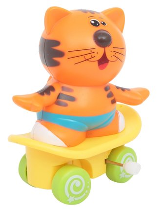 Миниатюра фотографии Фигурка животного игруша оранжевый кот