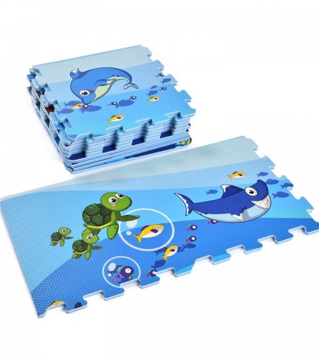 Игровой коврик ЯиГрушка пазл Водный мир (12 деталей)