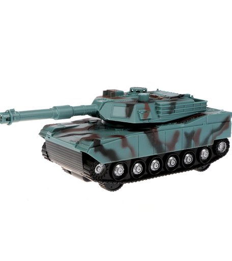 Танк Наша Игрушка инерционный, со светом и звуком 18 см