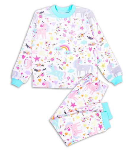 Пижама кофта/брюки Веселый малыш