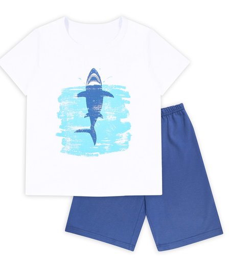 Пижама футболка/шорты Веселый малыш