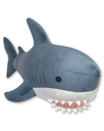 Миниатюра фотографии Игрушка антистресс штучки акула серая 51х23х22 цвет: 12711184