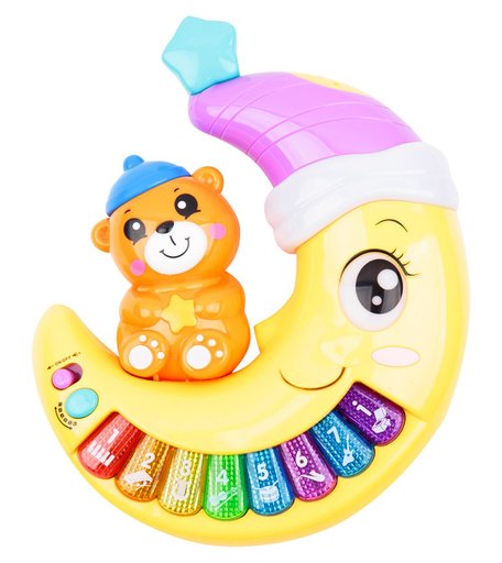 Развивающая игрушка Игруша Музыкальное пианино (желтое)