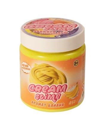 Слайм Slime cream-slime с ароматом банана