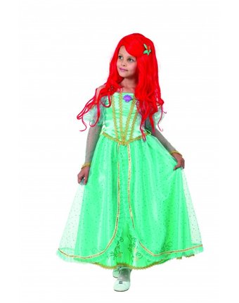 Миниатюра фотографии Батик карнавальный костюм принцесса ариель дисней 7061