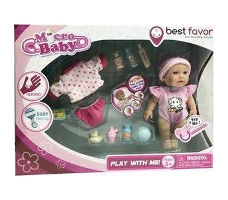 Junfa Пупс Micro Baby 15 см