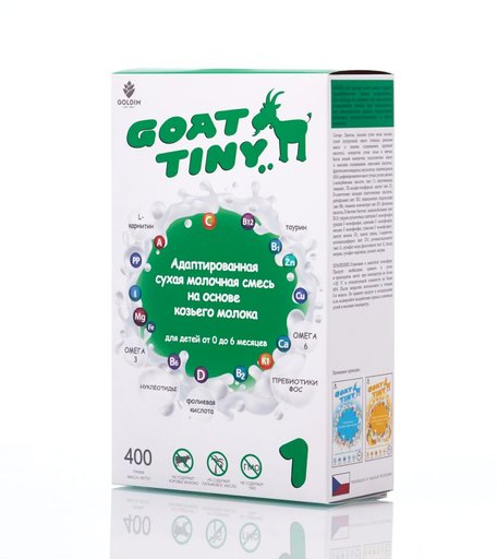 Молочная смесь GOATTINY® 1 0-6 месяцев, 400