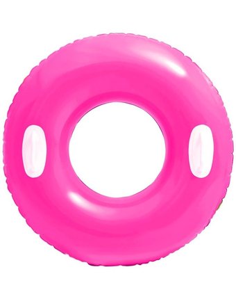 Надувной круг Intex , розовый