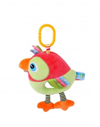 Миниатюра фотографии Подвесная игрушка bertoni (lorelli) музыкальная toys попугай