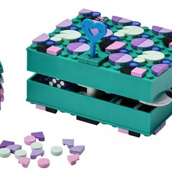 Миниатюра фотографии Конструктор lego dots набор для хранения секретов
