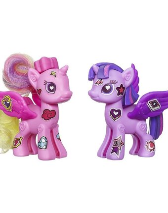 Миниатюра фотографии Конструктор my little pony pony deluxe princess twilight sparkle and princess cadance