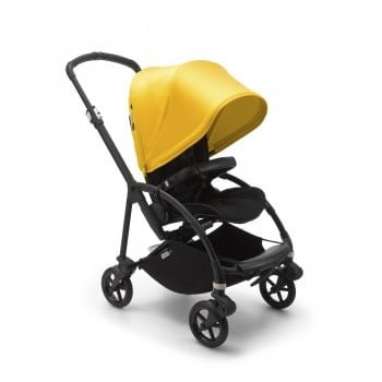 Прогулочная коляска Bugaboo Bee6 Complete Black/Lemon Yellow, черный/желтый лимон