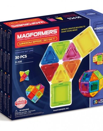 Конструктор Magformers Магнитный Window Basic 30 set