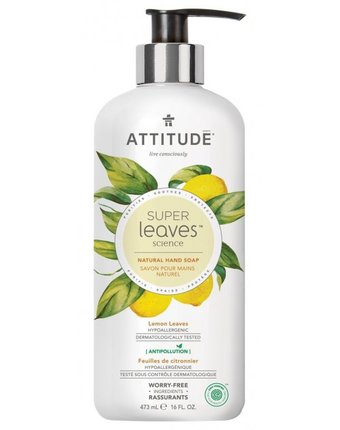 Миниатюра фотографии Attitude жидкое мыло листья лимона 473 мл