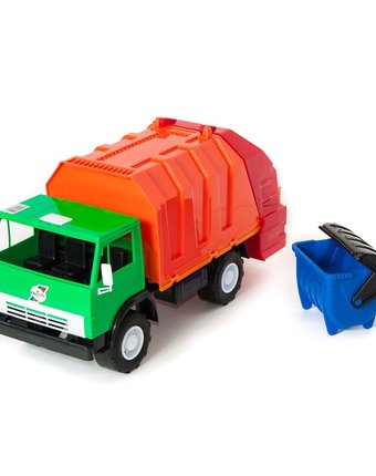 Миниатюра фотографии Машинка orion toys мусоросборник х2