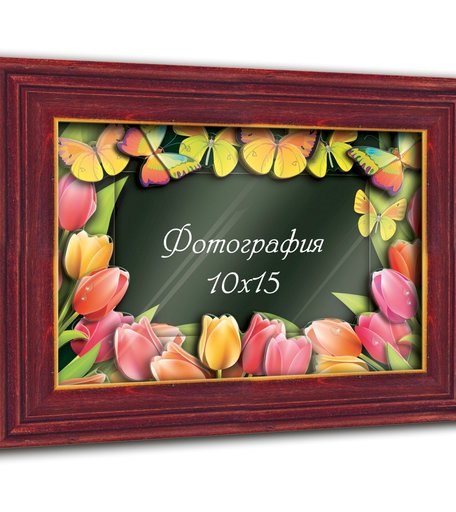 Хобби и Творчество VIZZLE Объемная картина Тюльпаны