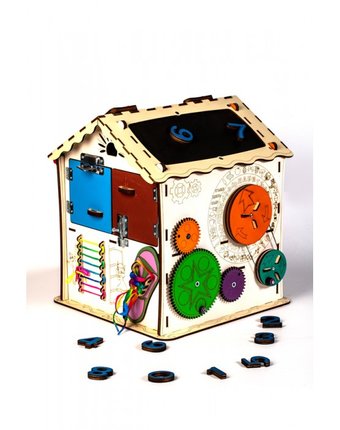Миниатюра фотографии Деревянная игрушка mylandtoys домик без электрики  №30