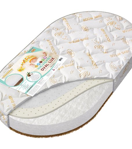 Матрас Boom Baby NewBaby-Oval Lux 125*75