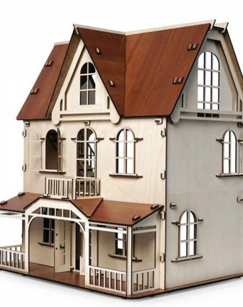 Миниатюра фотографии Lemmo конструктор кукольный дом венеция (172 детали)