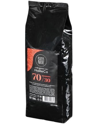 Este Arte Кофе Espresso 70% арабика, 30% робуста зерно 1 кг