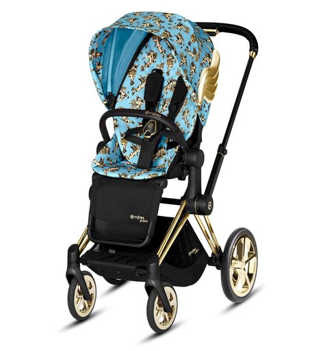 Прогулочная коляска Cybex Priam III Fe Jeremy Scott Cherubs