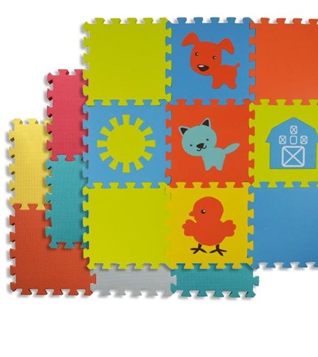 Игровой коврик Forest kids пазл Funny Farm и Basic