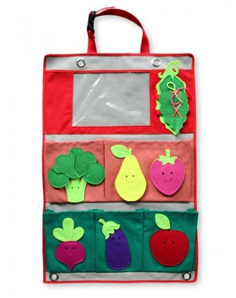 Миниатюра фотографии Санта лючия органайзер текстильный фрукты и овощи
