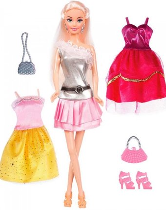 Миниатюра фотографии Toys lab набор кукла ася стильные цвета блондинка