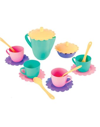 Набор посуды Mary Poppins Бабочка чайный, 16 предметов