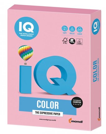 IQ Бумага цветная Пастель А4 250 листов